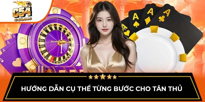 Hướng dẫn cụ thể từng bước cho tân thủ