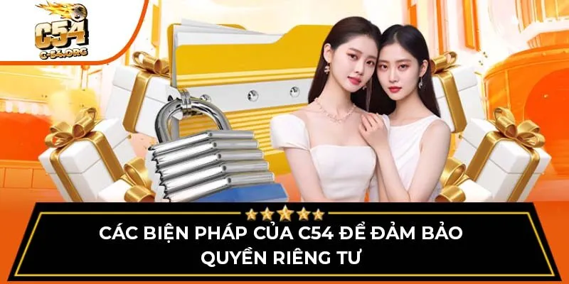 Các biện pháp của C54 để đảm bảo quyền riêng tư