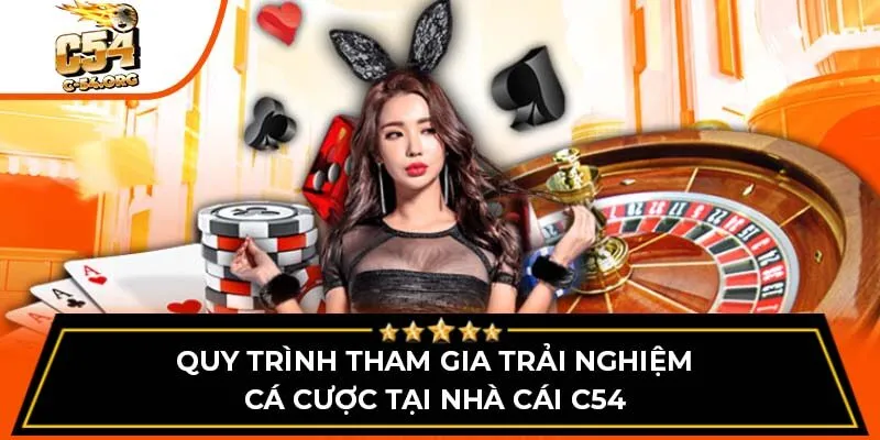 Quy trình tham gia trải nghiệm cá cược tại nhà cái C54